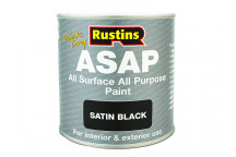 Rustins ASAP Paint Black 500ml