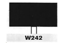 Mounted Points W Shape (Shank Diameter 3mm) W242