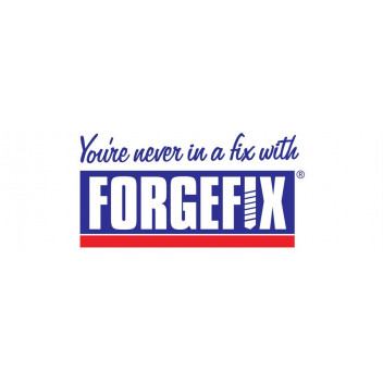 ForgeFix Cable Clip Flat Grey 6mm Box 100