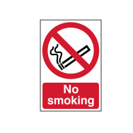 Signs: No Smoking & Prohibit