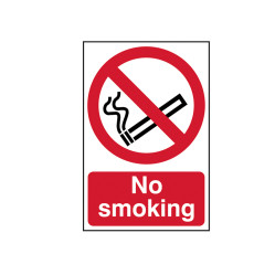 Signs: No Smoking & Prohibit