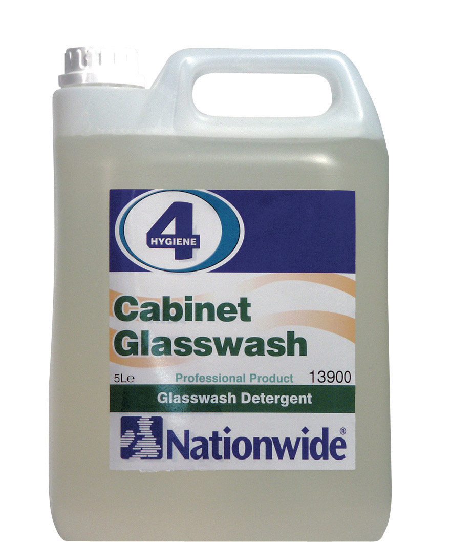 Nationwide Cabinet Glasswash Detergent 5L