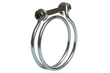75MM ST/ST R/HAND SPIRAL WRAP CLAMP