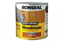 Ronseal Quick Drying Woodstain Satin Natural Oak 2.5 litre