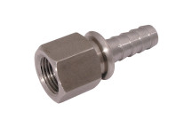 2\" BSPP FEM NUT AND TAIL \"A\" MILD STEEL