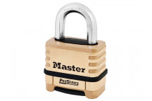 Master Lock ProSeries Brass 4 Digit Padlock 57mm