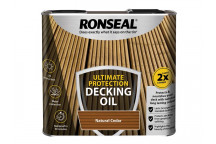 Ronseal Ultimate Protection Decking Oil Natural Cedar 2.5 litre