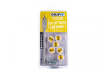 Gripit Curtain Kit, Clam Pack