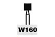 Mounted Points W Shape (Shank Diameter 3mm) W160