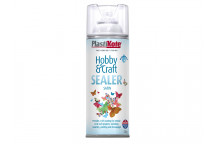 PlastiKote Hobby & Craft Sealer Spray Clear Satin 400ml