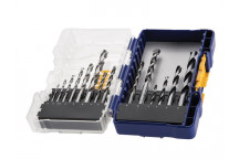 IRWIN HSS Pro Combination Drilling Set, 15 Piece