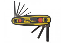 Stanley Tools FatMax Locking Hexagon Key Set of 8 Metric (1.5- 8mm)