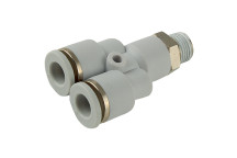 6mm x 1/4\" BSPT Male Stud Y