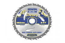 IRWIN Weldtec Circular Saw Blade 150 x 20mm x 24T ATB