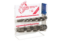 CLIP DISPENSERS STAND ST.STEEL
