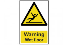 Scan Warning Wet Floor - PVC 200 x 300mm