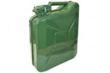 Faithfull Green Jerry Can - Metal 10 litre