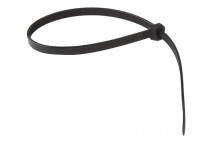 ForgeFix Cable Tie Black 8.0 x 450mm (Bag 100)