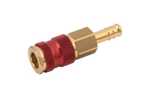1/4\" OD HOSETAIL COUPLING BROWN SLEEVE