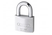 ABUS Mechanical 88RK/50mm Brass PLUS Cylinder Padlock Rekeyable Carded
