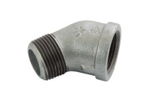 (BS FIG156) MXF BSPT 45? ELBOW 1/2 GLV