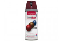 PlastiKote Twist & Spray Satin Wine Red 400ml