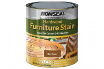 Ronseal Ultimate Protection Hardwood Garden Furniture Stain Rich Teak 750ml