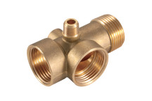 1\" BSPT M/F Brass Ball Valve