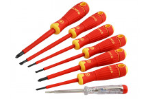 Bahco BAHCOFIT Insulated Screwdriver Set, 7 Piece SL/PH