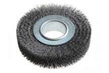 Lessmann Wheel Brush D125mm x W29-31 x 40 Bore Set 2 Steel Wire 0.30