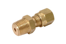 3/8\" BSPT Male x 16mm OD Male Stud Coupling