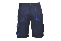 TX14 Portwest Texo Contrast Shorts Navy Large