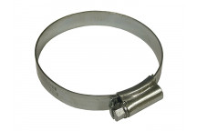 Faithfull 3 Stainless Steel Hose Clip 55 - 70mm