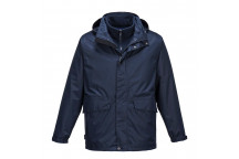 S507 Argo Breathable 3 in 1 Jacket Navy Large