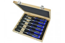 Faithfull Soft Grip Chisel Set + Storage Box, 6 Piece