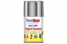 PlastiKote Fast Dry Enamel Aerosol Chrome 100ml