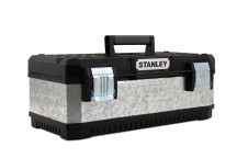 Stanley Tools Galvanised Metal Toolbox 50cm (20in)