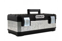 Stanley Tools Galvanised Metal Toolbox 58cm (23in)