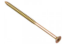 ForgeFix Multi-Purpose Pozi Compatible Screw CSK ST ZYP 6.0 x 150mm Box 100