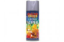 PlastiKote Gloss Super Spray Aluminium 400ml