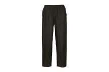 S441 Classic Adult Rain Trousers Black Large