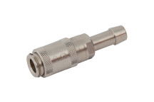 03MM HOSE TAIL COUPLING BRASS NICKEL
