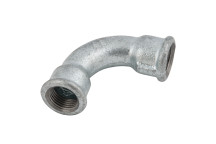 1\" BSPP FEM EQUAL 90 BEND GALVANISED