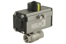 1/4\" BSPP SS 2 PC DA ALUM ACTU B.VALVE