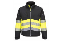 PW375 PW3 Hi-Vis Class 1 Softshell Jacket  Large