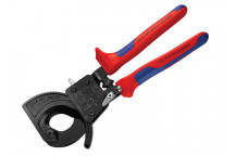 Knipex Cable Shears Ratchet Action Multi-Component Grip 250mm (10in)