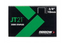 Arrow JT21 T27 Staples 10mm (3/8in) Box 5000