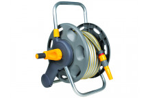 Hozelock 2431 Assembled Hose Reel & 25m of 12.5mm Hose