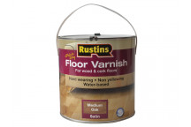 Rustins Quick Dry Coloured Floor Varnish Medium Oak 2.5 litre