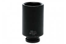 Teng Deep Impact Socket Hexagon 6-Point 1/2in Drive 32mm